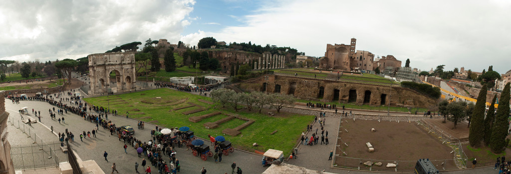 Views from Colosseo, Roma